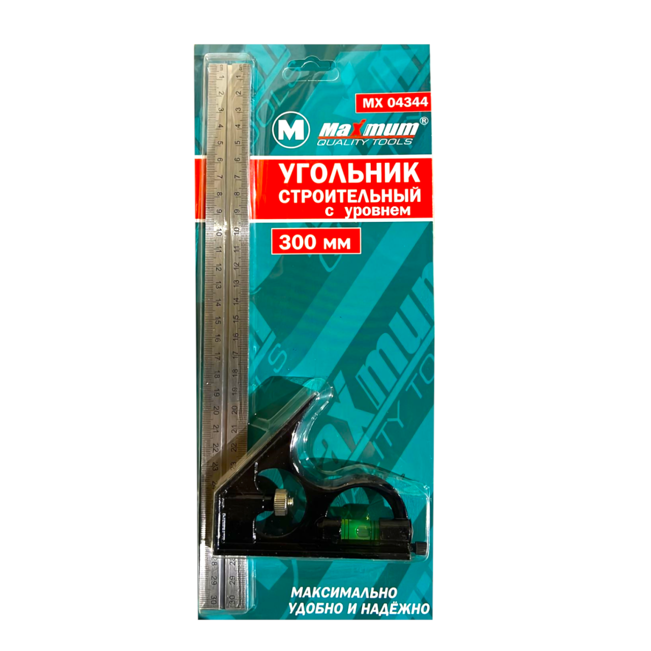 Угольник комбинированный 300 мм, металлический, "MAXIMUM"MX 04344 (3441) Угольник комбинированный 300 мм, металлический, "MAXIMUM"MX 04344 (3441)