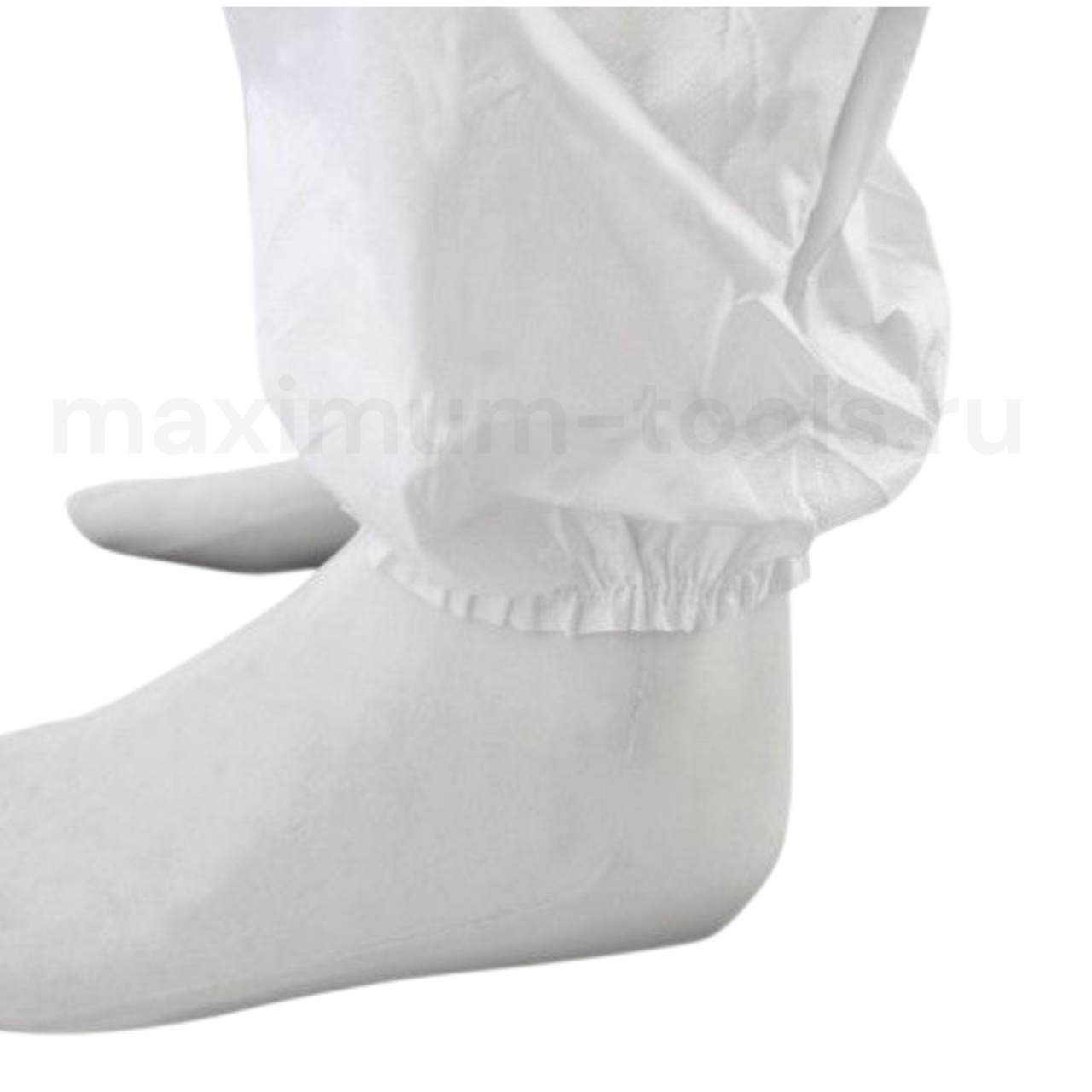 Комбинезон (костюм) защитный XXL 185 см. с капюшоном, на молнии, спанбонд оптом