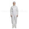 Комбинезон (костюм) защитный XXL 185 см. с капюшоном, на молнии, спанбонд
