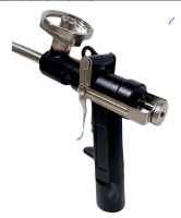 пистолет для монтажной пены, алюминиевый корпус foam gun,чёрный оптом