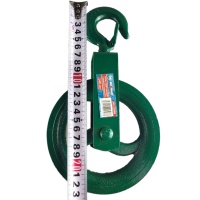 Блок монтажный 0,9 тонн, с крюком и роликом 140 мм, "MAXIMUM" MX 13988 оптом