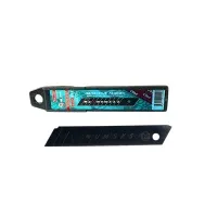 Лезвия для ножа SK5 черные 18×100 мм, толщина 0.5, 10шт., "Maximum" MX 04207 (2690)