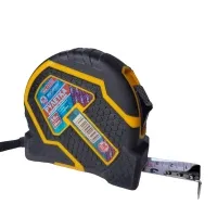 Рулетка измерительная  10 м * 25 мм, ТИП 110, обрезиненный ударопрочный пластик, "MAXIMUM" MX 13230