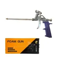 Пистолет для монтажной пены, алюминиевый корпус Foam Gun,фиолетовый Пистолет для монтажной пены, алюминиевый корпус Foam Gun,фиолетовый