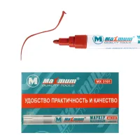 Маркер-краска по металлу, красный, "MAXIMUM" MX 3101 (3460)