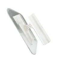 Гладилка пластиковая (прозрачная) 87 x 180 мм, съемная ручка (собрана), N 800, "MAXIMUM" МХ 03248