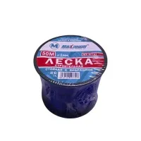 Леска строительная 1ммx50м, синяя (3126)