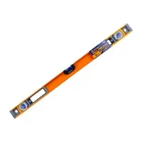 Уровень строительный 80  см магнитный, алюминиевый, противоударный, "MAXIMUM" MX 18457