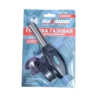 Горелка газовая 915, с пьезоподжигом, керамика, "Maximum" MX 08403 Горелка газовая 915, с пьезоподжигом, керамика, "Maximum" MX 08403