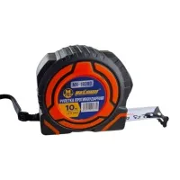 Рулетка противоударная с обрезиненным корпусом 10 м × 25 мм, "MAXIMUM" 18389